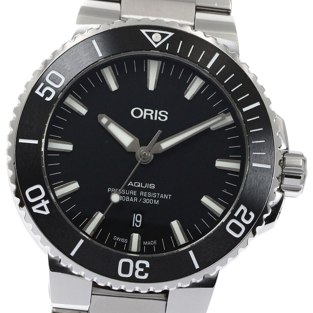 ORIS Aquis 7730 Date black Dial Automatic Men's Watch_873329