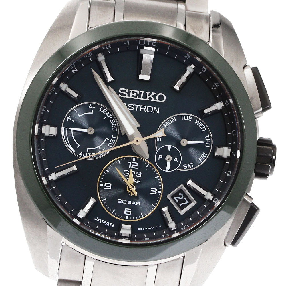 SEIKO Astron SBXC071/5X53-0BA0 Solar Powered Radio Men's Watch_873339