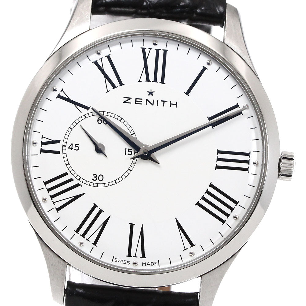 ZENITH Elite Ultrathin 03.2010.681 Small seconds white Dial Automatic Men's Watch_873353