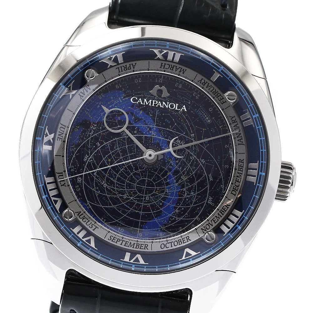 CITIZEN Campanola Cosmo Sign 4398-T015425TA/CTV57-1231 blue Dial Quartz Men's Watch_873354