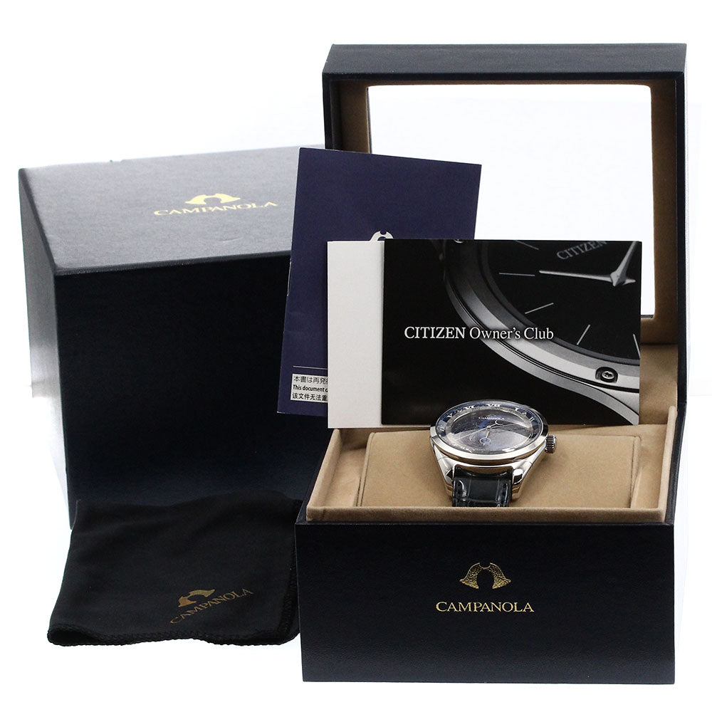 CITIZEN Campanola Cosmo Sign 4398-T015425TA/CTV57-1231 blue Dial Quartz Men's Watch_873354