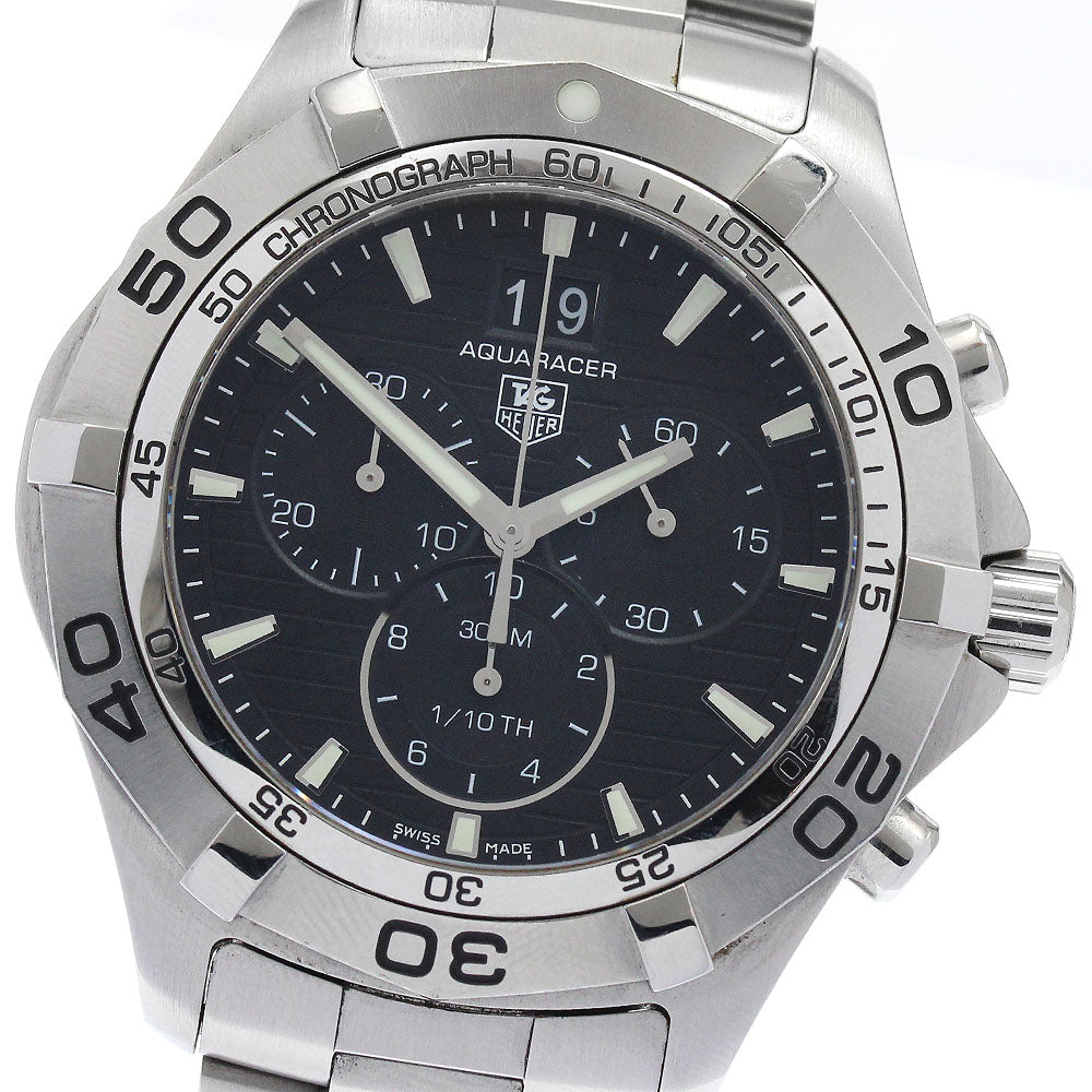 TAG HEUER Aqua racer grand date CAF101E.BA0821 Chronograph Quartz Men's_873989