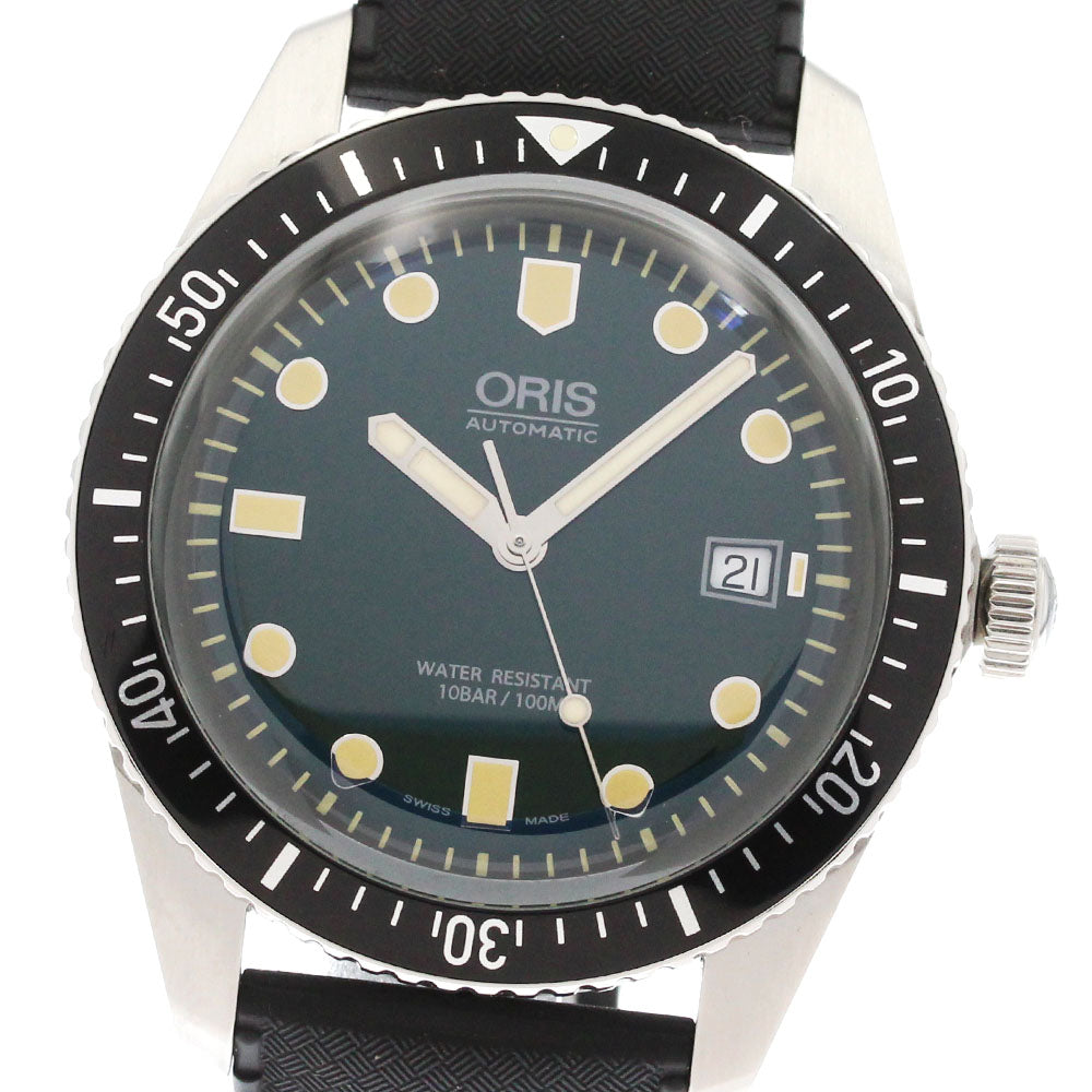 ORIS Divers 65 7720 Date green Dial Automatic Men's Watch_873992