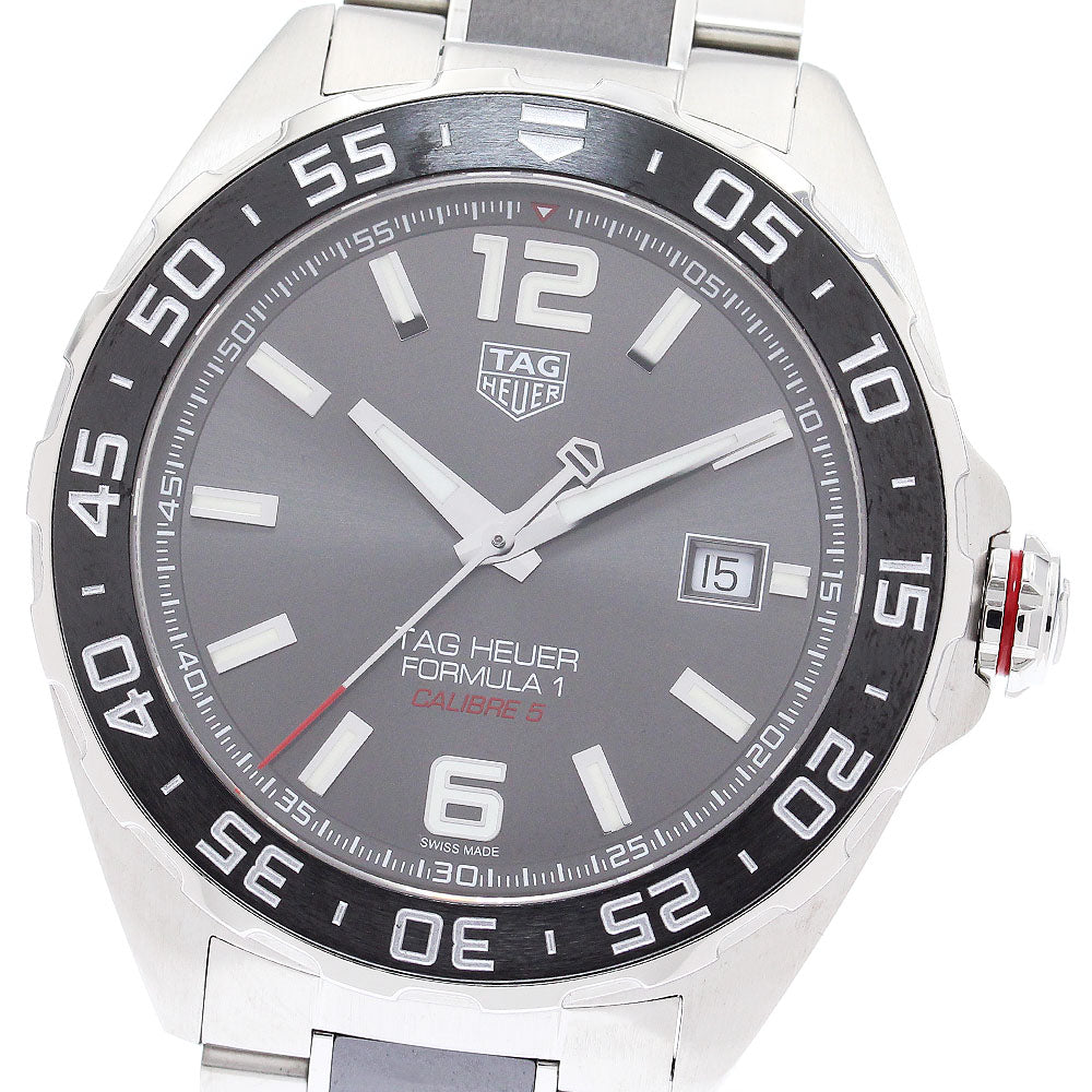 TAG HEUER Formula 1 WAZ2011 Date caliber 5 Automatic Men's Watch_873998