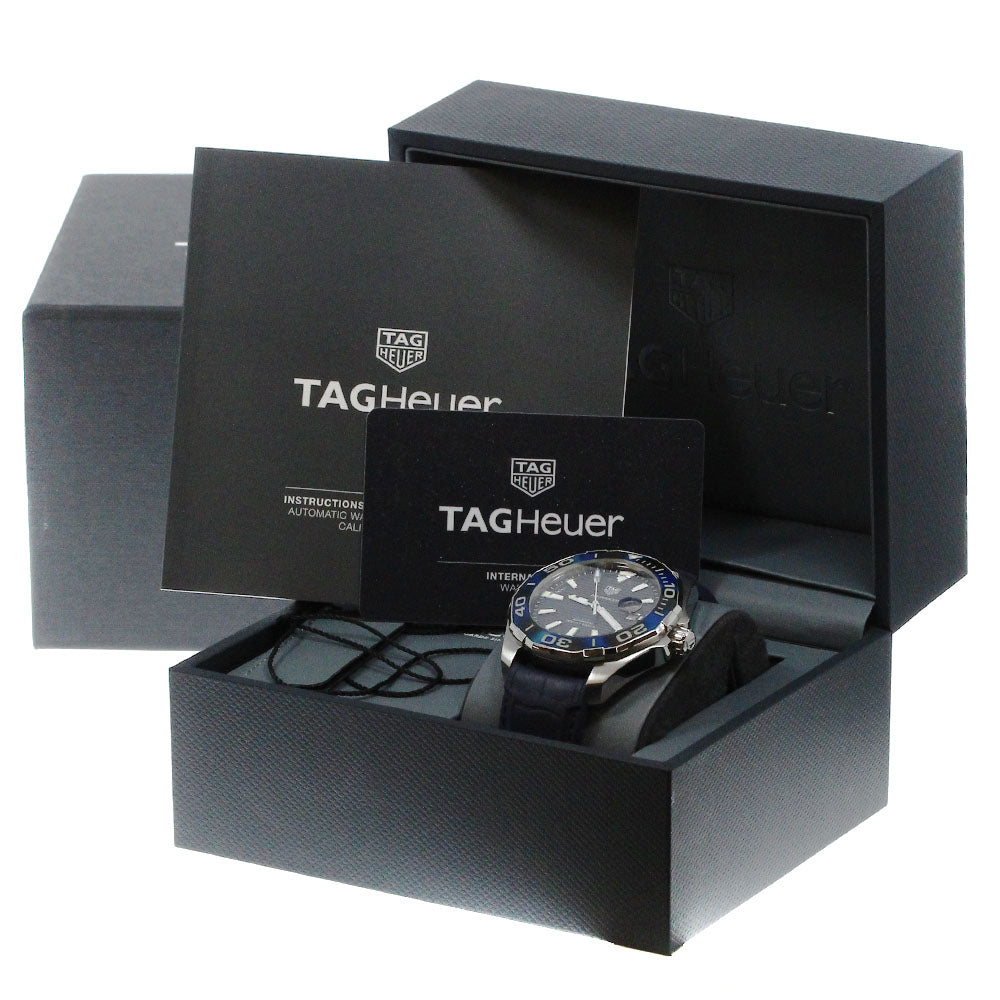 TAG HEUER Aqua racer WAY201P.FT6178 Caliber 5 blue Dial Automatic Men's Watch_874002
