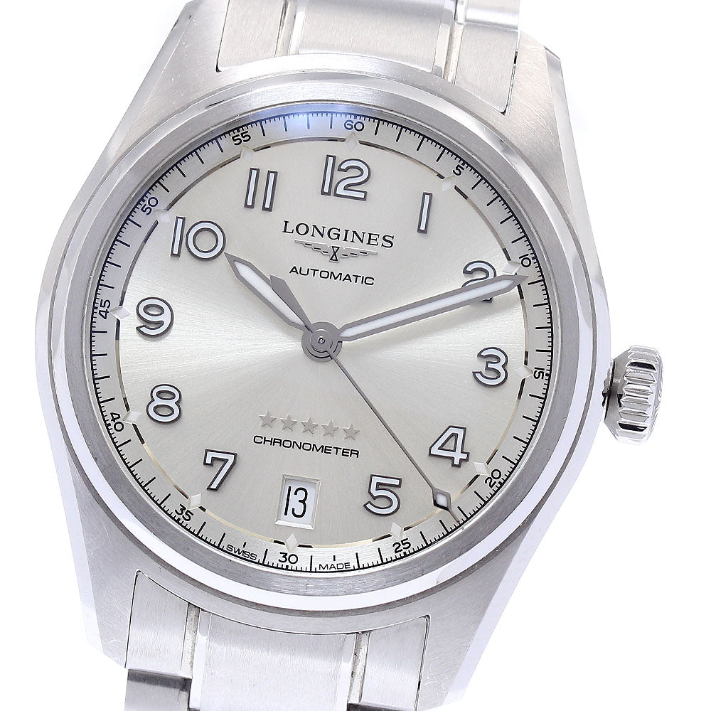 LONGINES Spirit L3.410.4 Date Silver Dial Automatic Men's Watch_874003