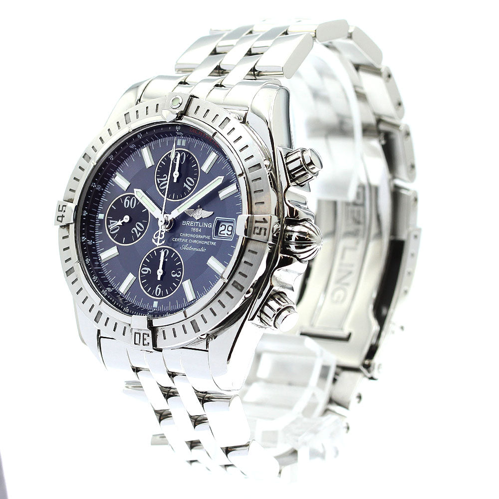 BREITLING Chronomat Evolution A13356 Date Gray Dial Automatic Men's Watch_874014