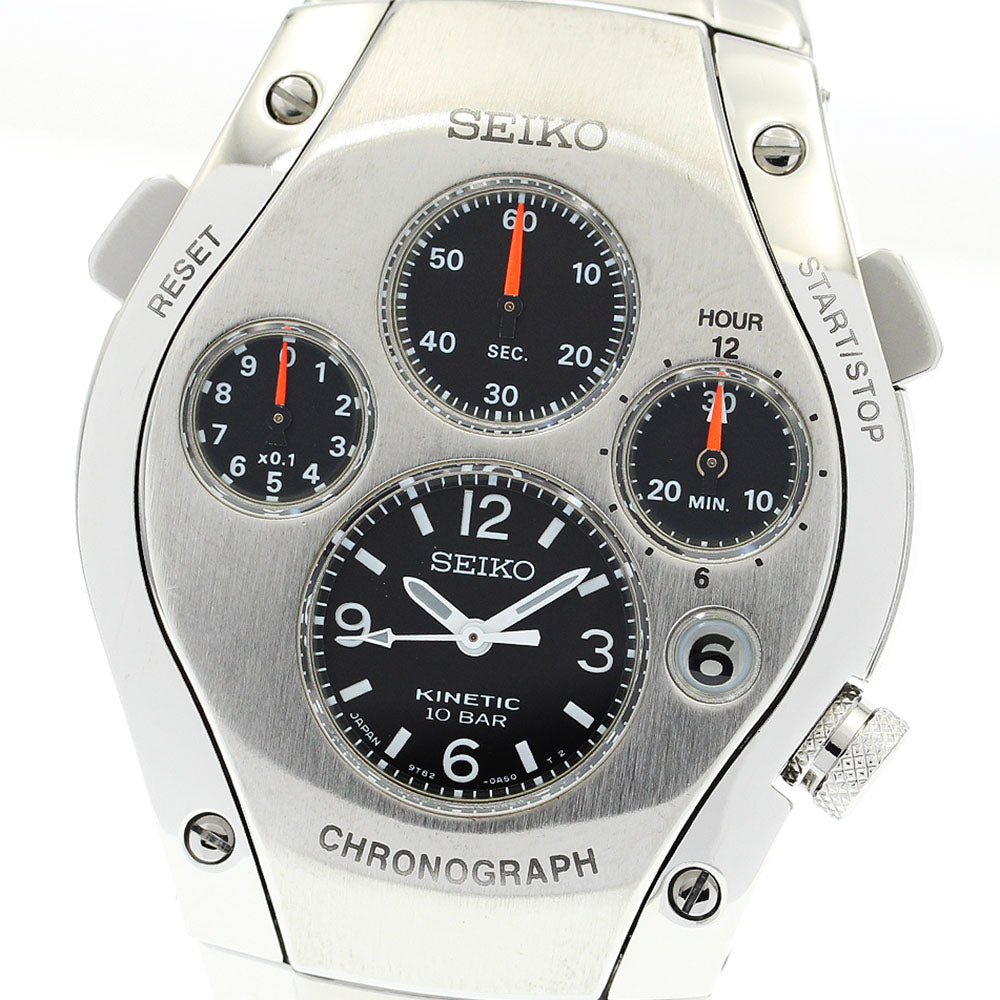 SEIKO Sportura Kinetic SBCG001/9T82-0A50 Chronograph Auto quartz Men's_874025