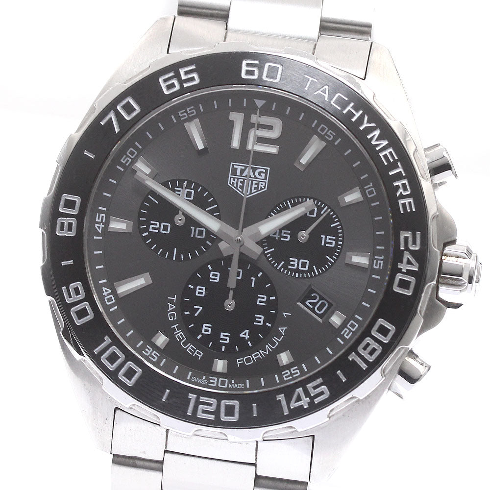 TAG HEUER Formula 1 CAZ1011/BAC845 Chronograph gray Dial Quartz Men's_874037