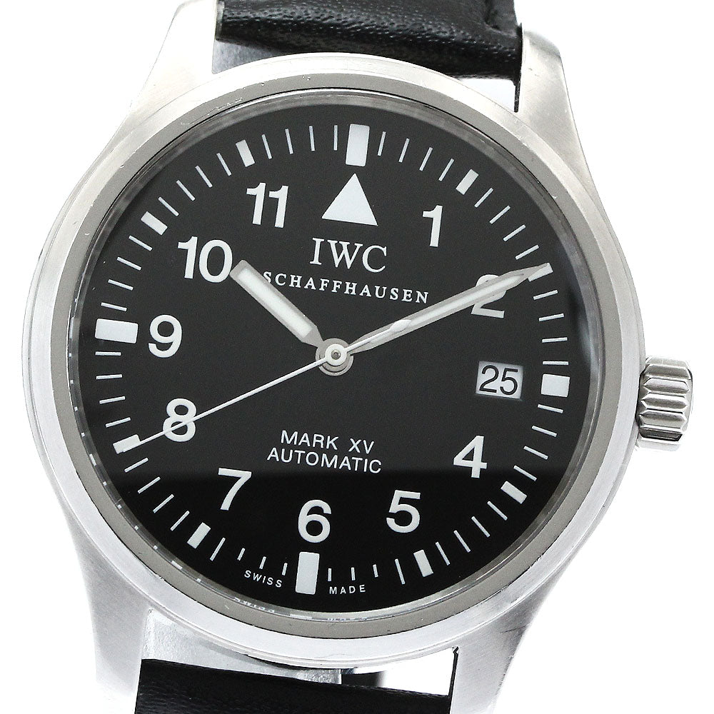 IWC SCHAFFHAUSEN Pilot watch Mark XV IW325301 Date Automatic Men's Watch_874040