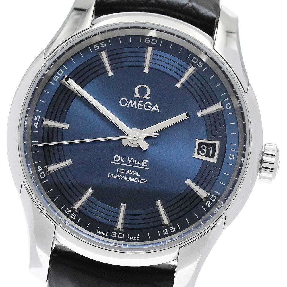 OMEGA De Ville 431.33.41.21.03.001 Coaxial Navy Dial Automatic Men's Watch_874048