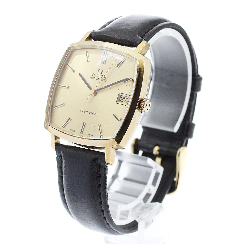 OMEGA Geneve 162.0052 Date Square Cal.1012 gold Dial Automatic Men's_874053