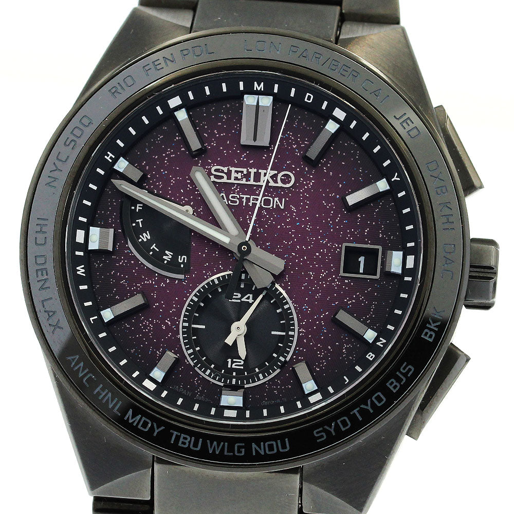SEIKO Astron SBXY055/8B63-0BE0 Nexstar Limited Solar Powered Radio Men's_874075