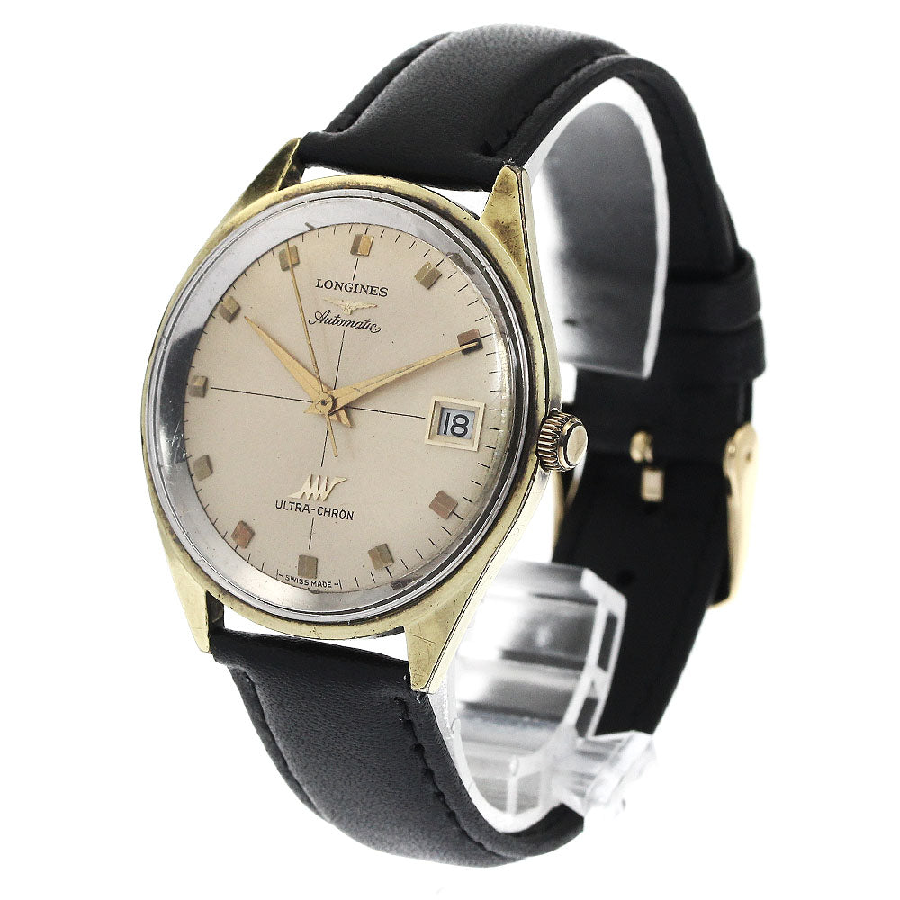 LONGINES Ultracron 7952-5 Cal.431 Date gold Dial Automatic Men's Watch_874080