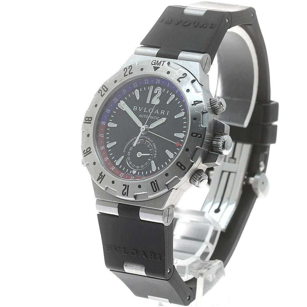BVLGARI Diagono GMT40S GMT date black Dial Automatic Men's Watch_874087