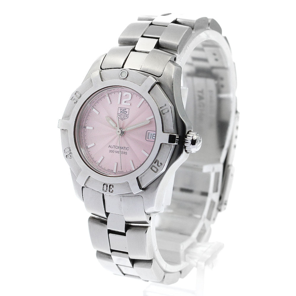 TAG HEUER Aqua racer WN2310 Pink Dial Automatic Ladies Watch_874088