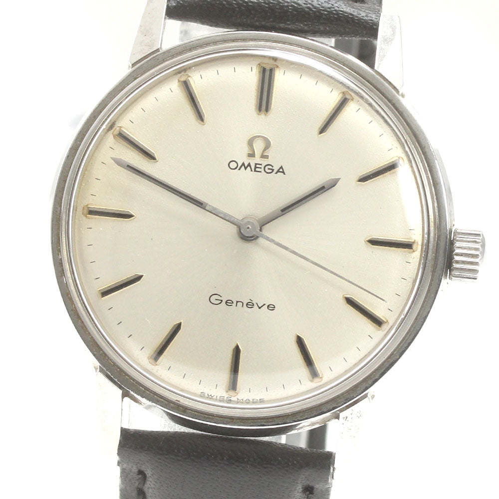 OMEGA Geneve 135.011SP Cal.601 Silver Dial Hand Winding Men's Watch_874092