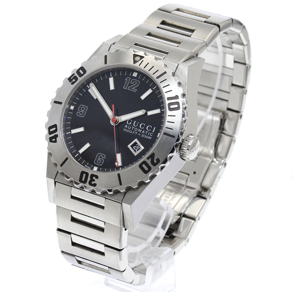 GUCCI Pantheon Diver 115.2/YA115211 black Dial Automatic Men's Watch_874097