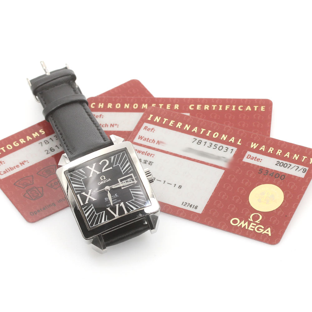 OMEGA De Ville Co-Axial X2 7813.50.31 Big date black Dial Automatic Men's_874107