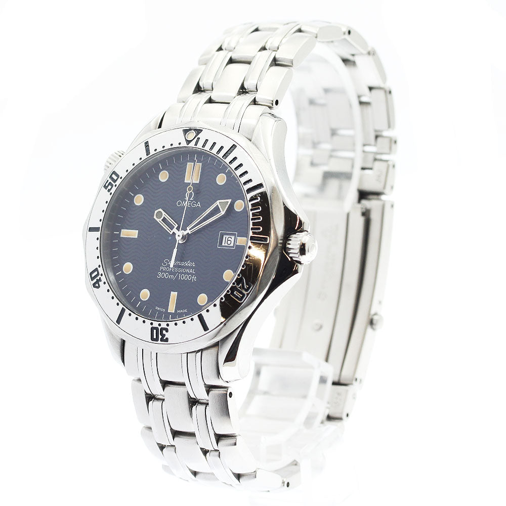 OMEGA Seamaster300 Professional 2542.80 Date Navy Dial Quartz Men's Watch_874118