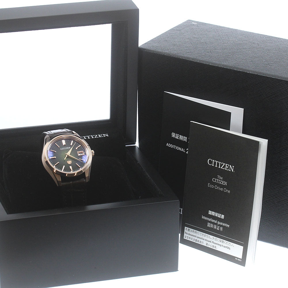 CITIZEN The citizen AQ4106-00W/A050-A1CT406 Golden Eagle Eco Drive Yellow / black Dial Solar Powered Men's Watch_874122