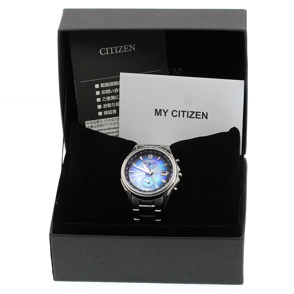 CITIZEN Exceed AT9130-77L/H820-000F901 Solar Powered Radio Men's Watch_874125