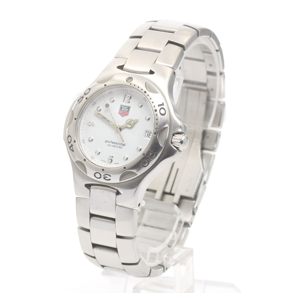 TAG HEUER Kylium WL1110 Date white Dial Quartz Men's Watch_874137