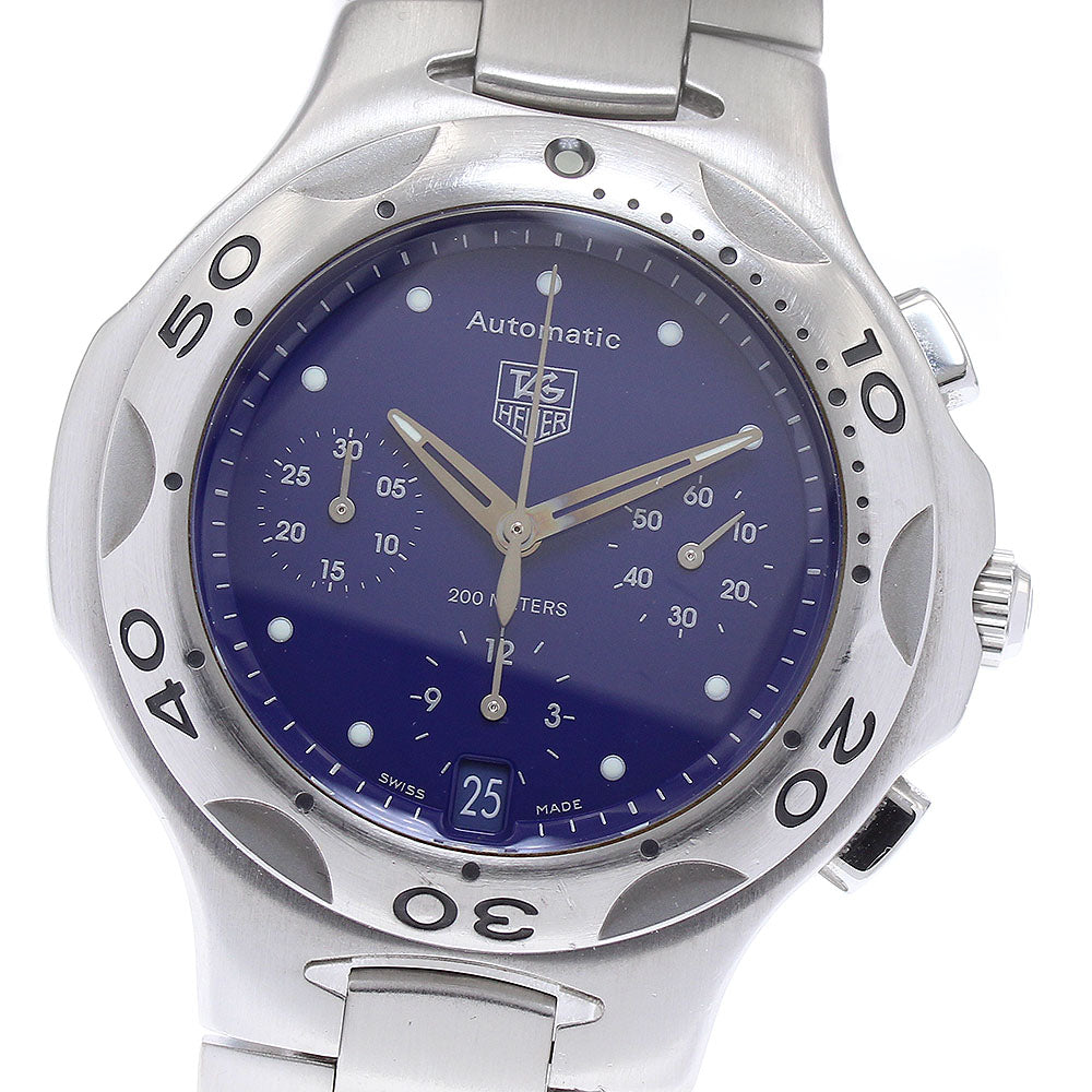 TAG HEUER Kylium CL2111 Chronograph blue Dial Automatic Men's Watch_874147