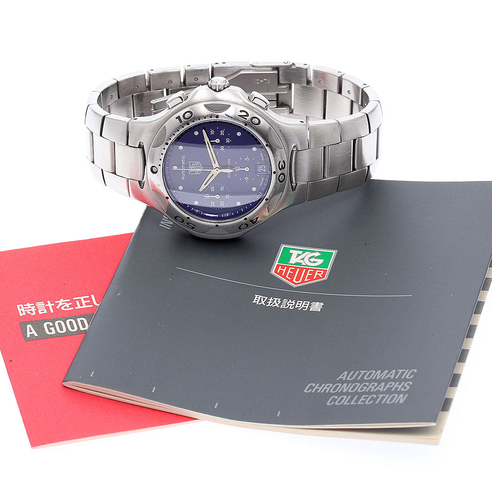 TAG HEUER Kylium CL2111 Chronograph blue Dial Automatic Men's Watch_874147