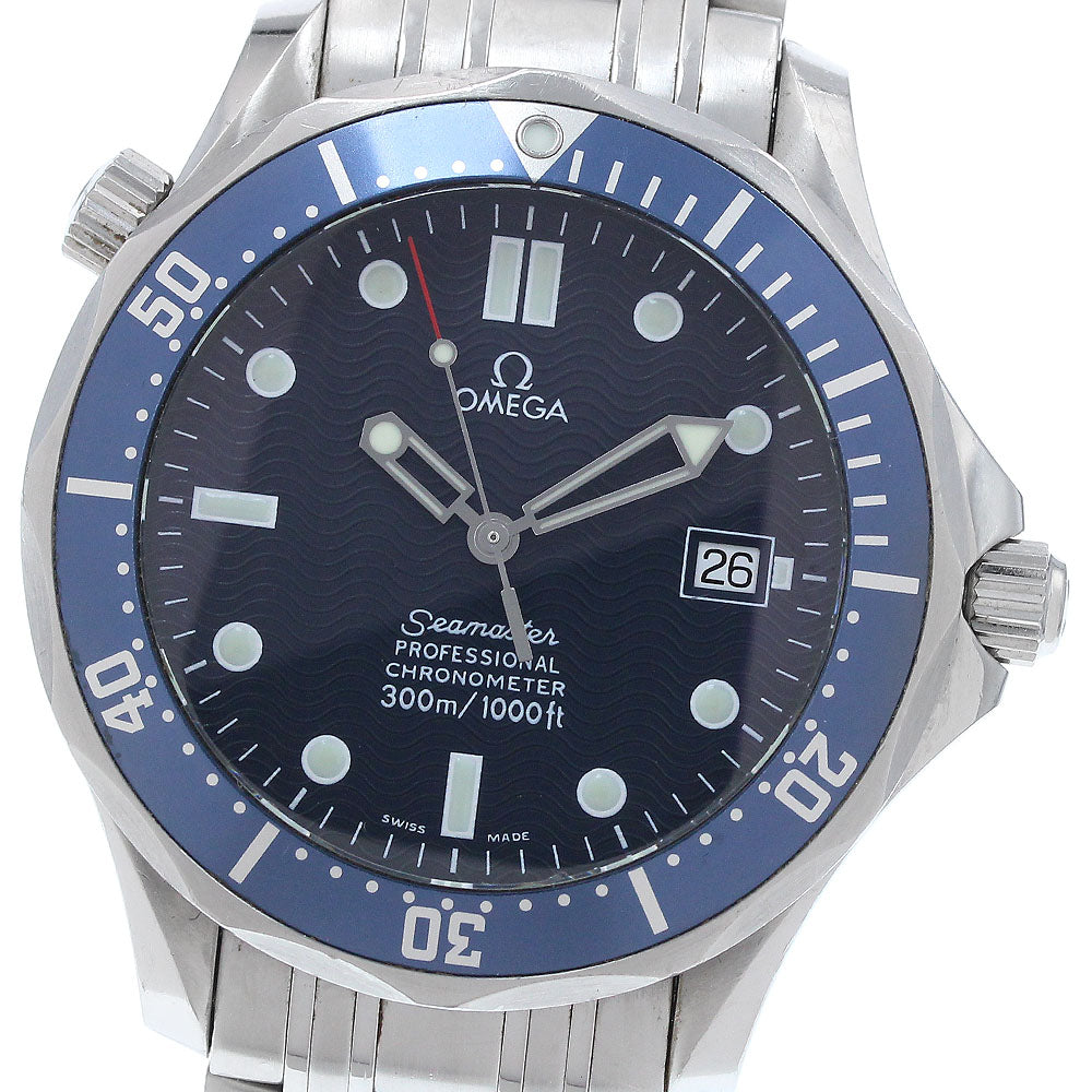 OMEGA Seamaster300 2531.80 Date Navy Dial Automatic Men's Watch_874150