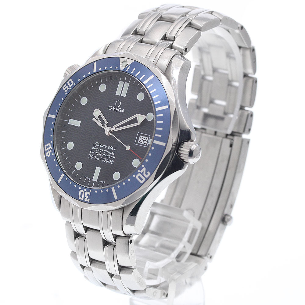 OMEGA Seamaster300 2531.80 Date Navy Dial Automatic Men's Watch_874150