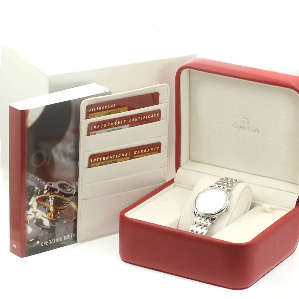 OMEGA De Ville Prestige 4500.31 Date Silver Dial Automatic Men's Watch_874165