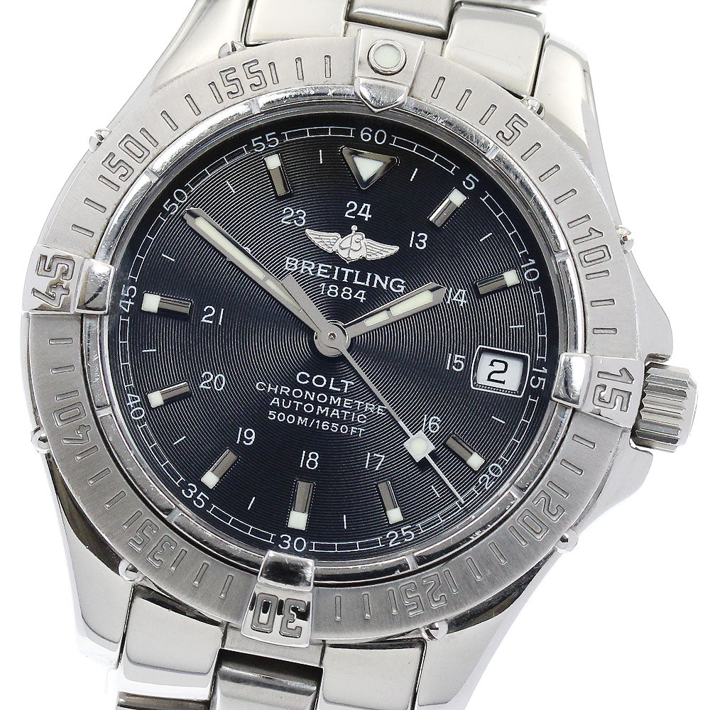 BREITLING Colt Ocean A17350 Date black Dial Automatic Men's Watch_874166