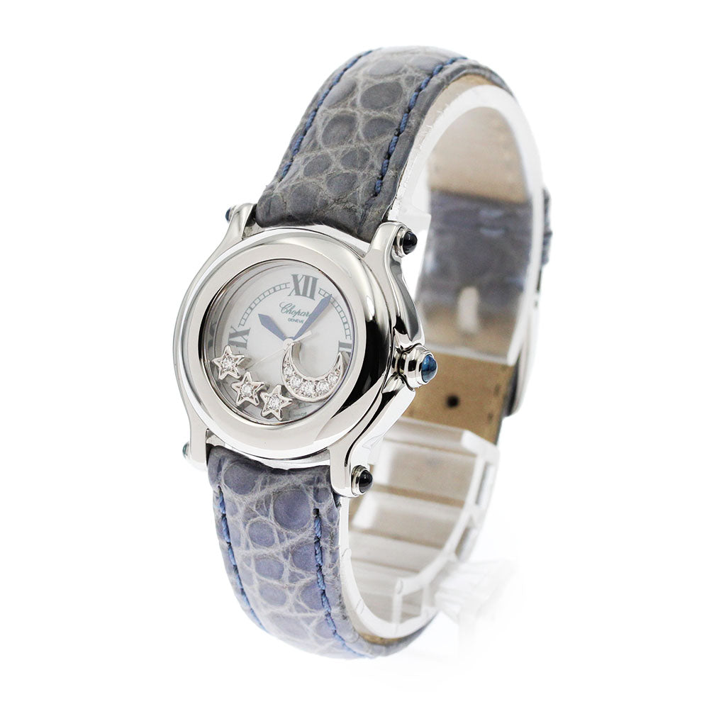 Chopard Happy sports moon star 27/8245-23 White shell Dial Quartz Ladies _874188