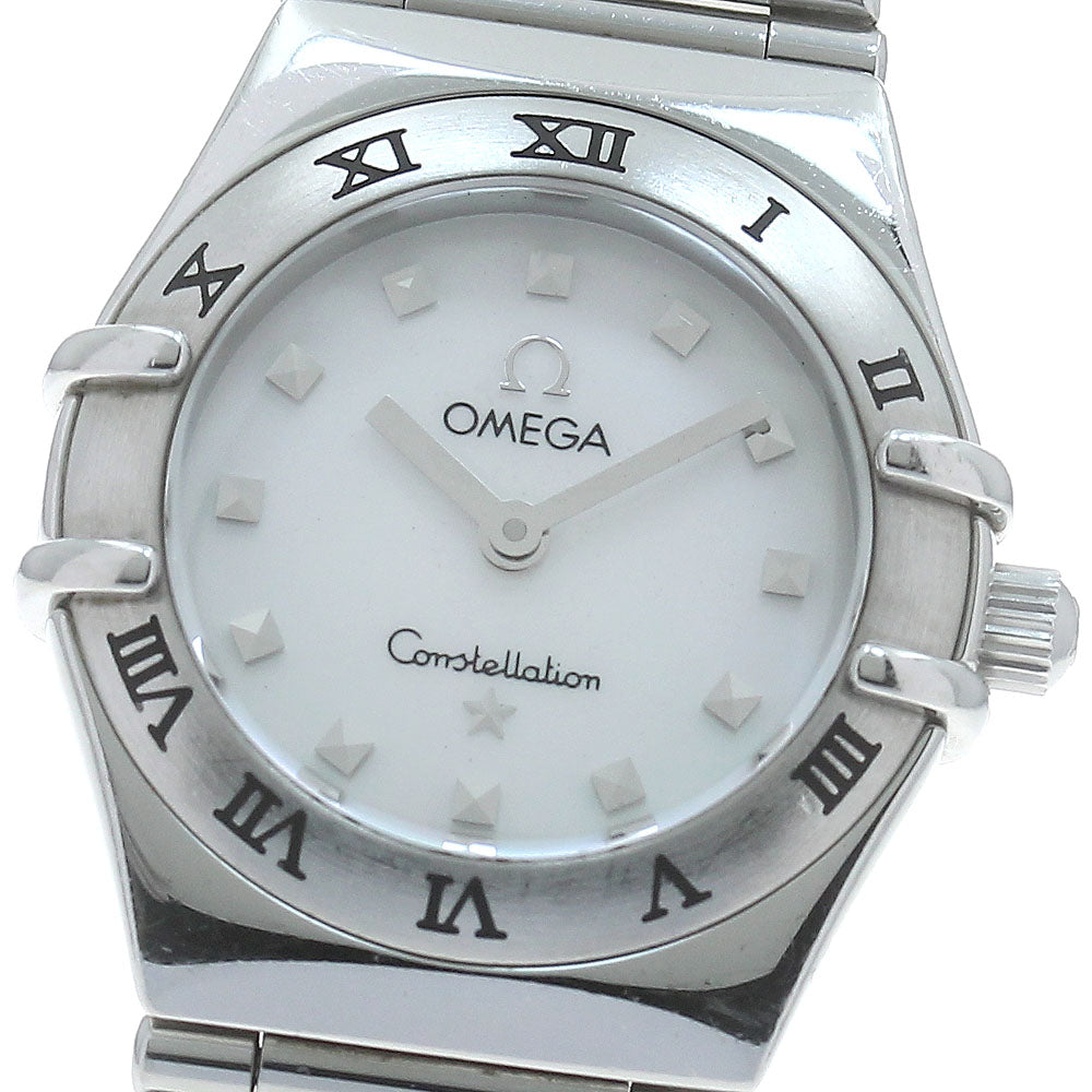 OMEGA Constellation Mini My Choice 1561.71 Shell dial White shell Dial Quartz Ladies Watch_874193