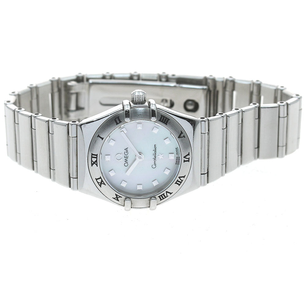 OMEGA Constellation Mini My Choice 1561.71 Shell dial White shell Dial Quartz Ladies Watch_874193