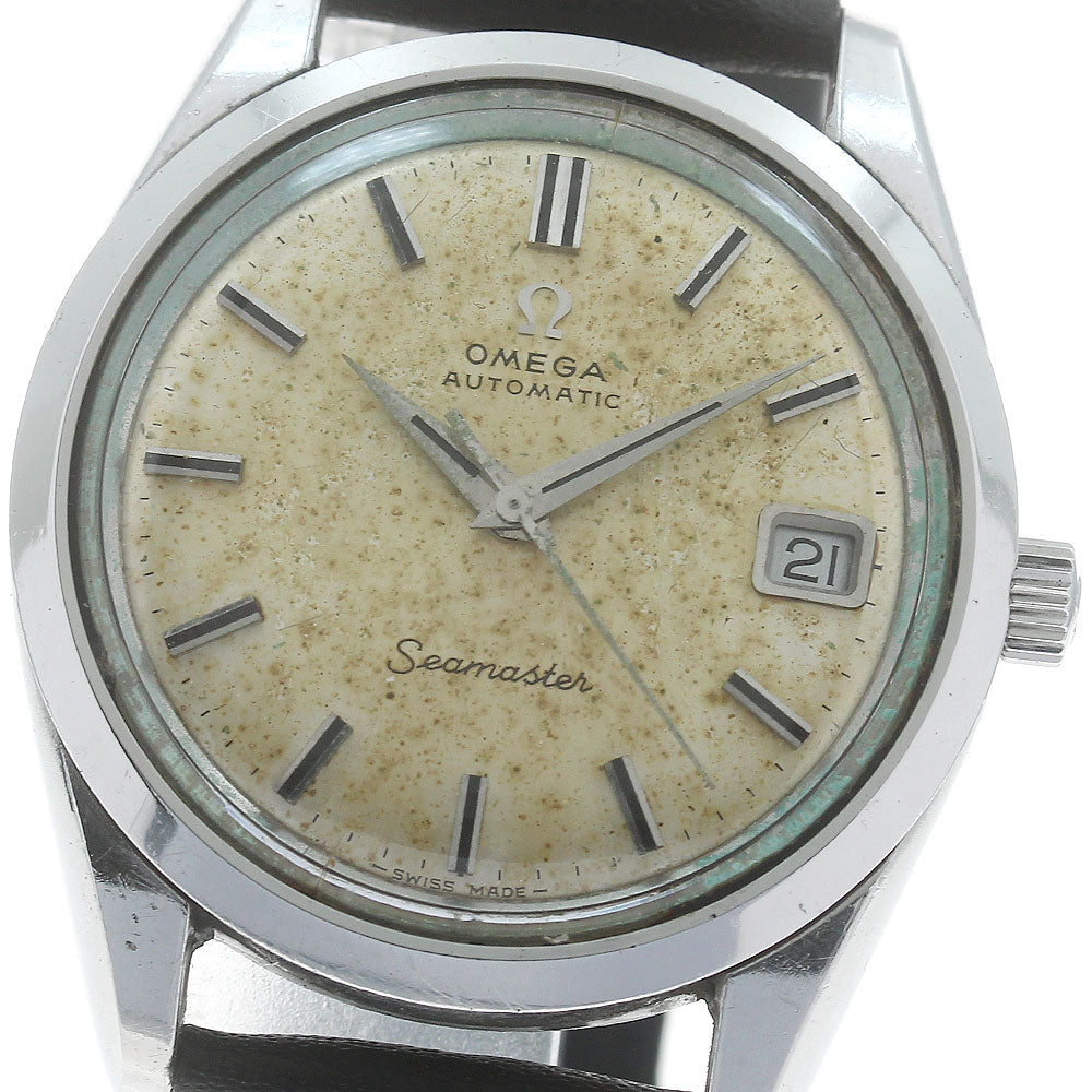 OMEGA Seamaster 166.010 Date cal.565 Silver Dial Automatic Men's Watch_874212