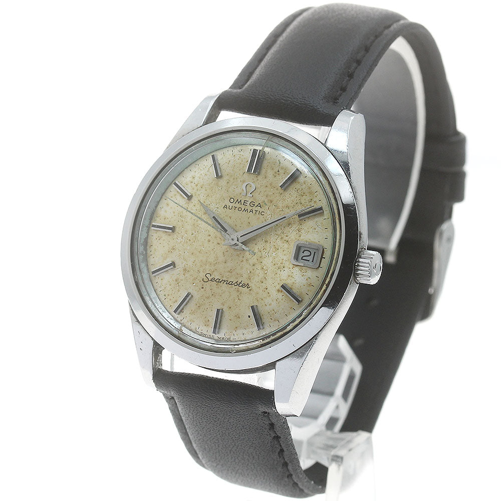 OMEGA Seamaster 166.010 Date cal.565 Silver Dial Automatic Men's Watch_874212