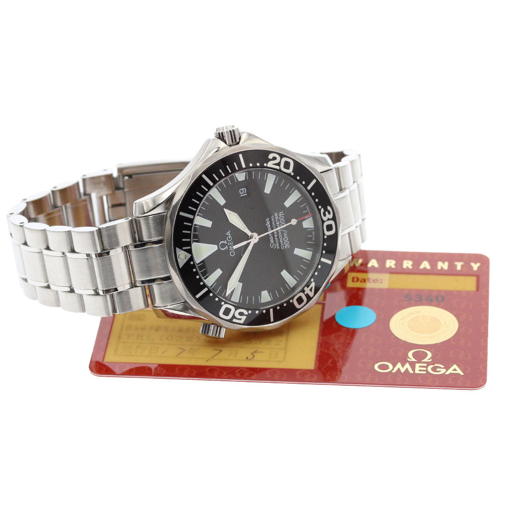 OMEGA Seamaster300 2254.50 Date black Dial Automatic Men's Watch_874223