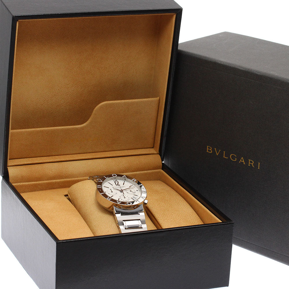 BVLGARI BVLGARIBVLGARI BB38SSCH Chronograph Silver Dial Automatic Men's _874230