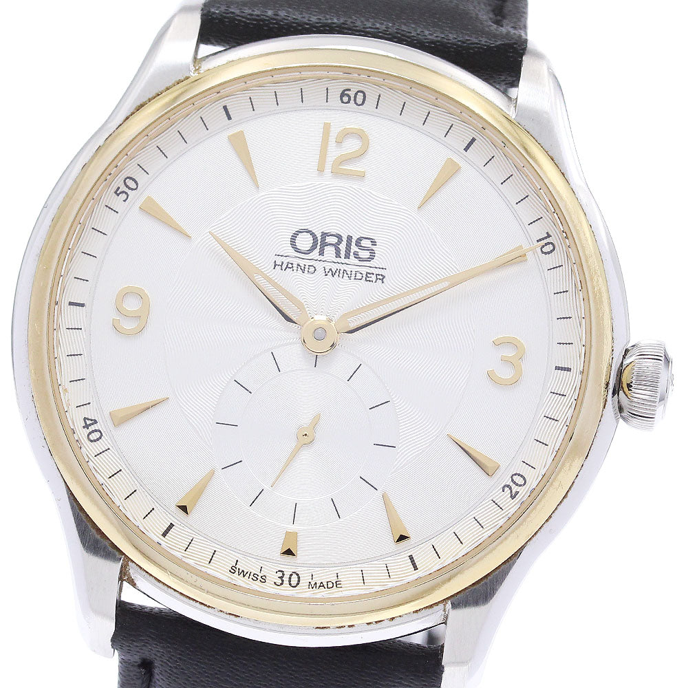 ORIS Artrie Hand Wind 7580 Small seconds Silver Dial Hand Winding Men's_874263