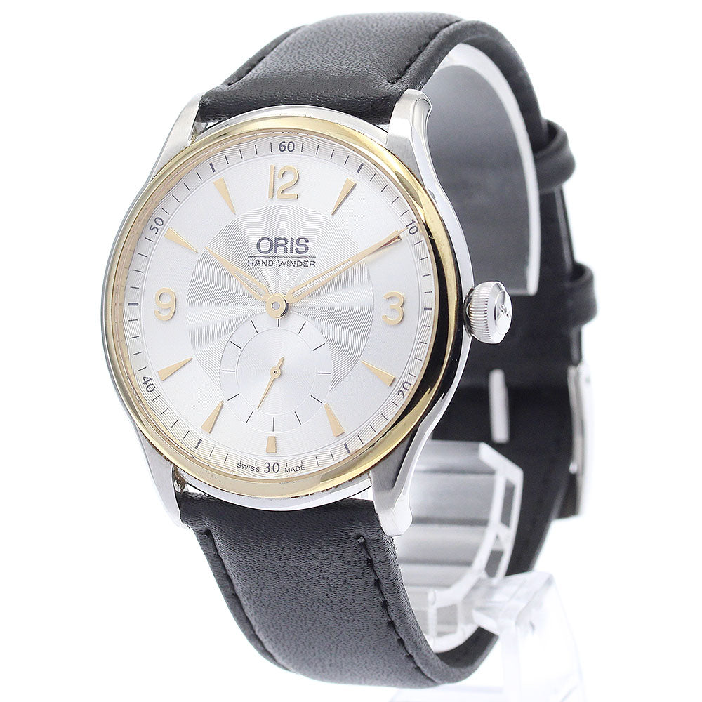 ORIS Artrie Hand Wind 7580 Small seconds Silver Dial Hand Winding Men's_874263