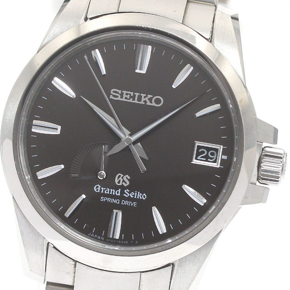 SEIKO Grand Seiko SBGA081/9R65-0BG0 Date power reserve Spring drive Men's_874265