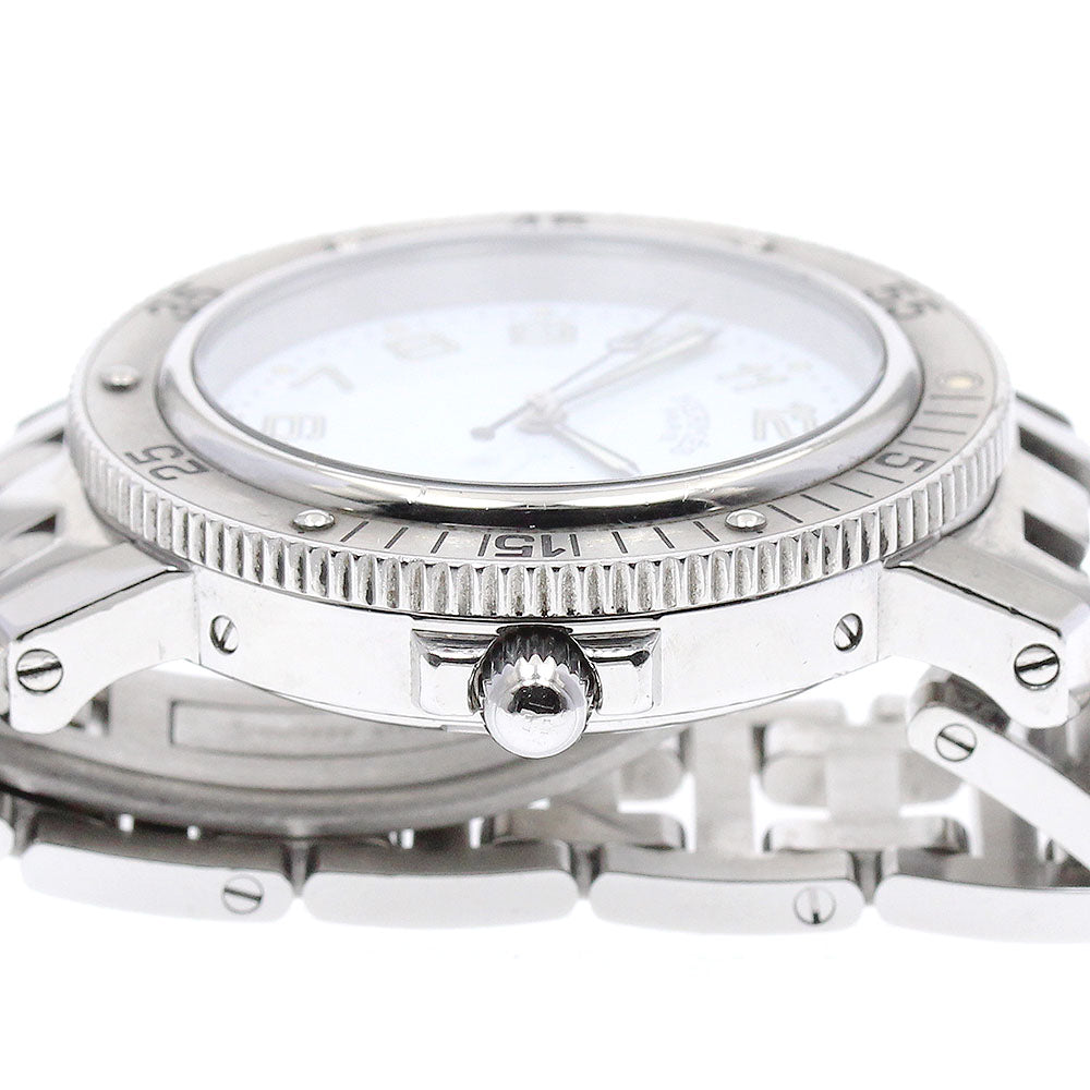 HERMES Clipper diver CL7.710 Date white Dial Quartz Men's Watch_874269