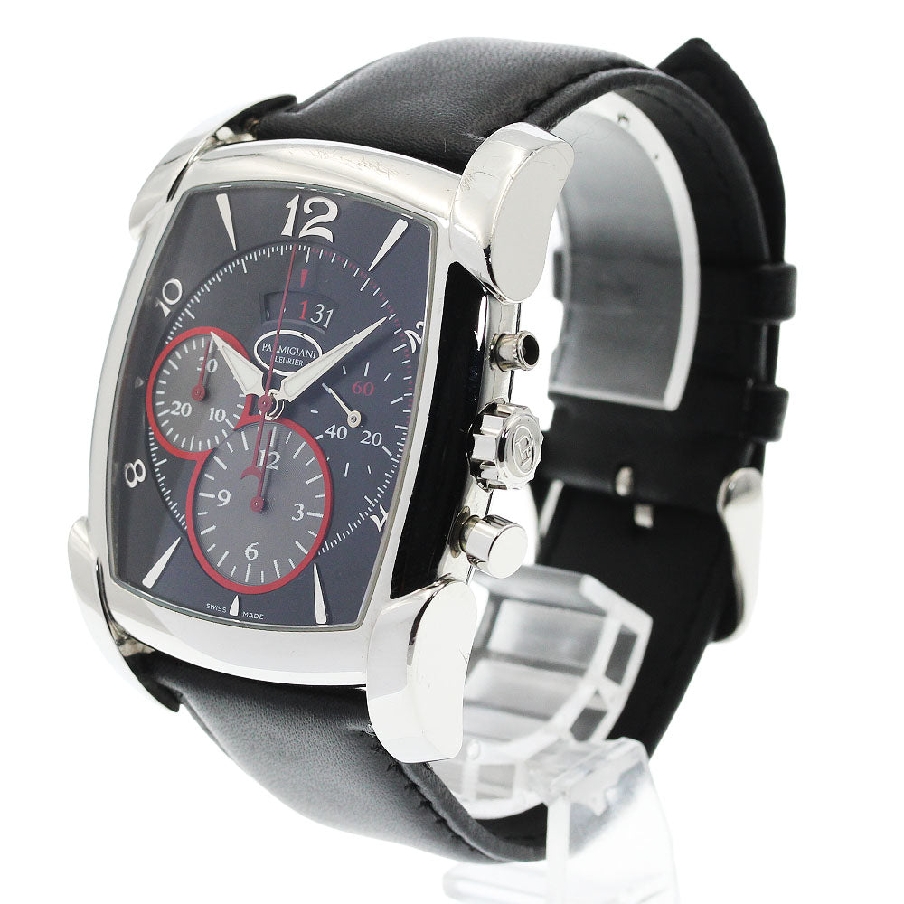 PARMIGIANI FLEURIER Calpagraph PFC128-0001400-HA1441 Date black Dial Automatic Men's Watch_874282