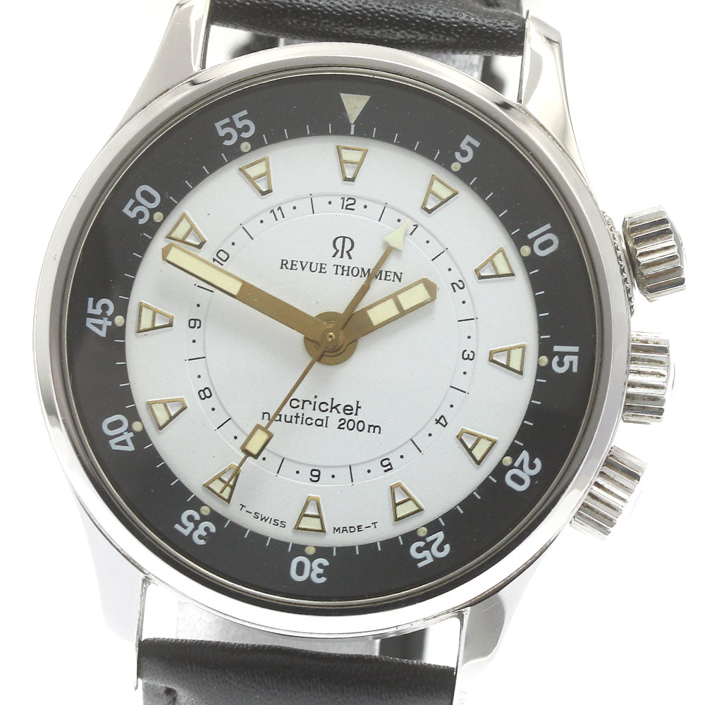 REVUE THOMMEN cricket nautical 7910001 Hand Winding Men's Watch_874283