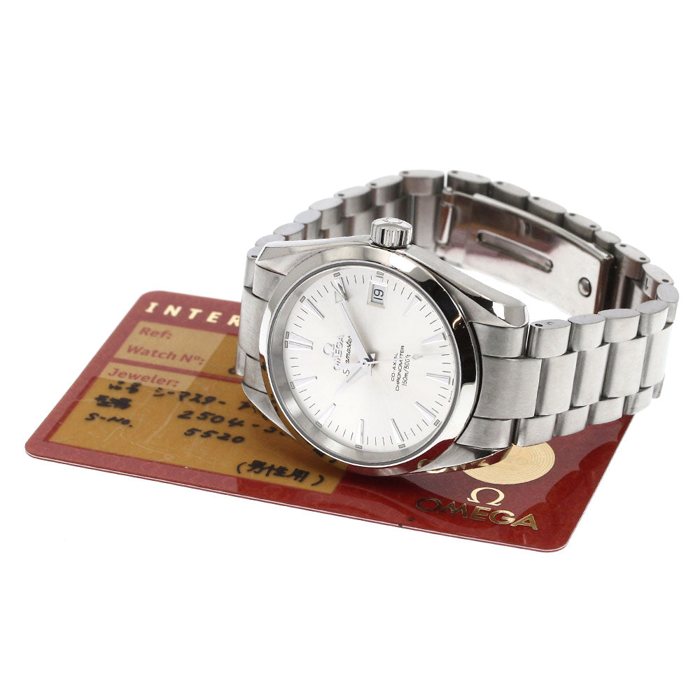 OMEGA Seamaster Aqua Terra 2504.30 Date Co-Axial Automatic Boy's Watch_874301