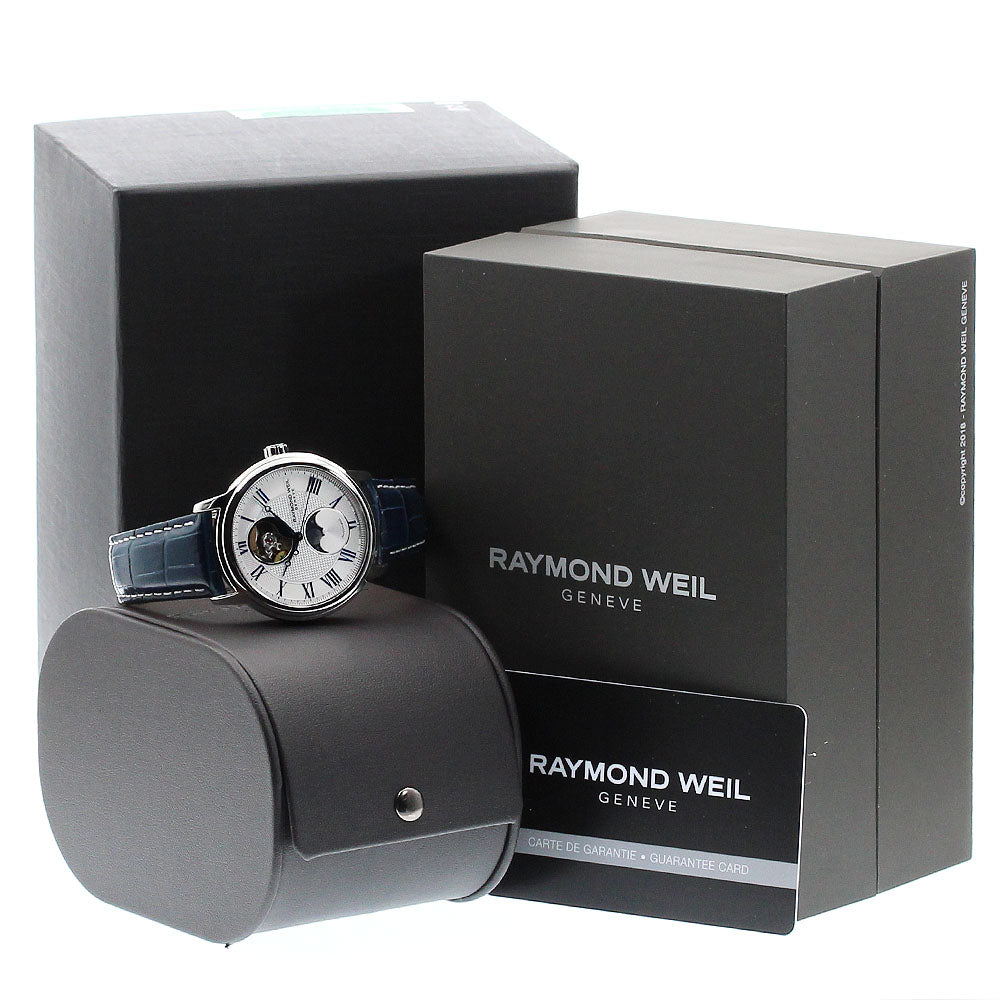 RAYMOND WEIL Maestro 2240-STC-J0655 Moon phase Silver Dial Automatic Men's Watch_874312