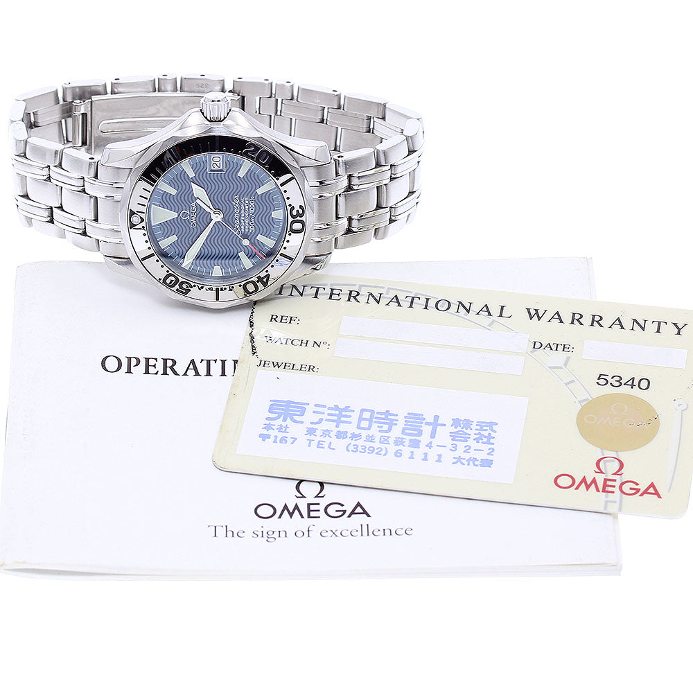 OMEGA Seamaster300 Jack Mayol 2554.80 Date Automatic Boy's Watch_874322