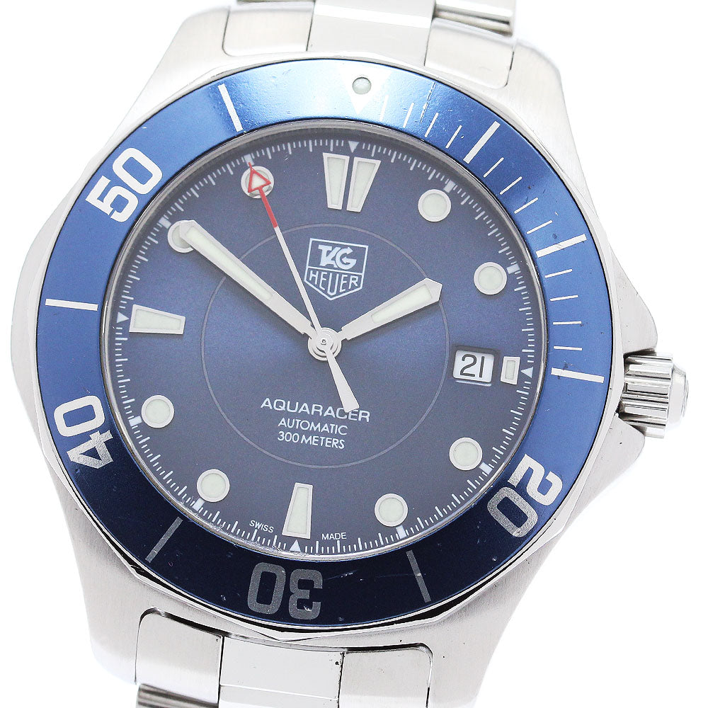 TAG HEUER Aqua racer WAB2011.BA0803 Date blue Dial Automatic Men's Watch_874323
